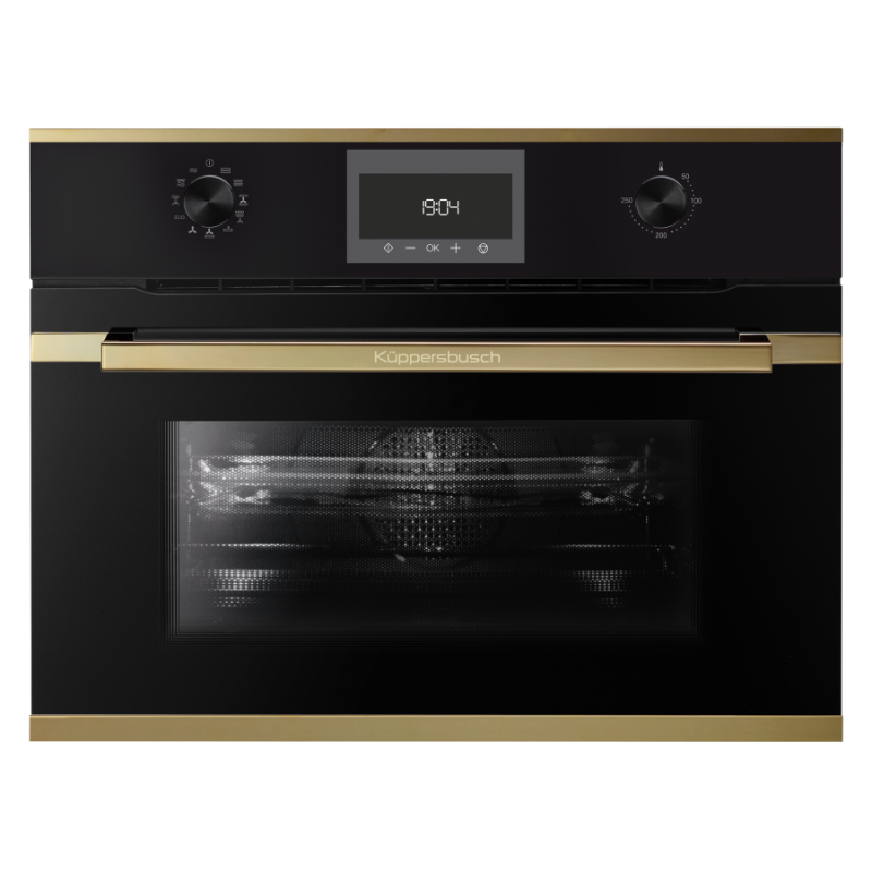 Компактный духовой шкаф с микроволнами CBM 6330.0 S4 золотой Куперсбуш / Kuppersbusch
