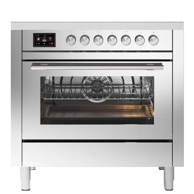 Кухонный блок Professional Plus ILVE P36FDDWSY/SS нержавеющая сталь (фурн. сатинированная сталь)