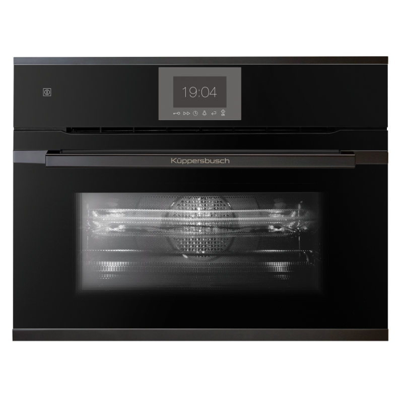 Компактный духовой шкаф с микроволнами CBM 6550.0 S2 черный хром Куперсбуш / Kuppersbusch