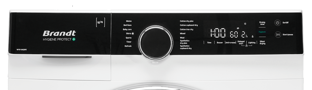 Отдельностоящая сушильная машина BRANDT WFB106QWE
